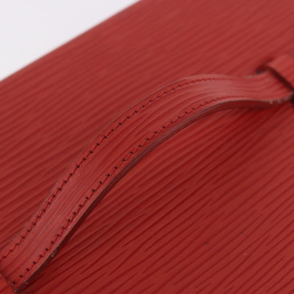FENDI Vanity Handtas Leer Rood Goud Origineel 184315A