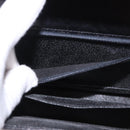 GUCCI Horsebit Shoulder Bag Leather Black Gold Auth 184318-21