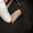 GUCCI Sherry Line Jackie Shoulder Bag Suede Pink Silver 001 3306 Auth 184319V-20