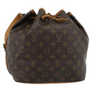 LOUIS VUITTON Monogram Petit Noe Shoulder Bag M42226 LV Auth 184320-1