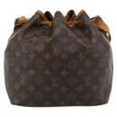 LOUIS VUITTON Monogram Petit Noe Shoulder Bag M42226 LV Auth 184320-2