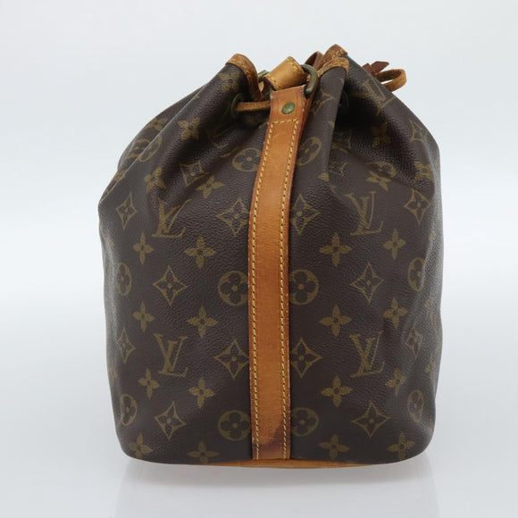 LOUIS VUITTON Monogram Petit Noe Shoulder Bag M42226 LV Auth 184320