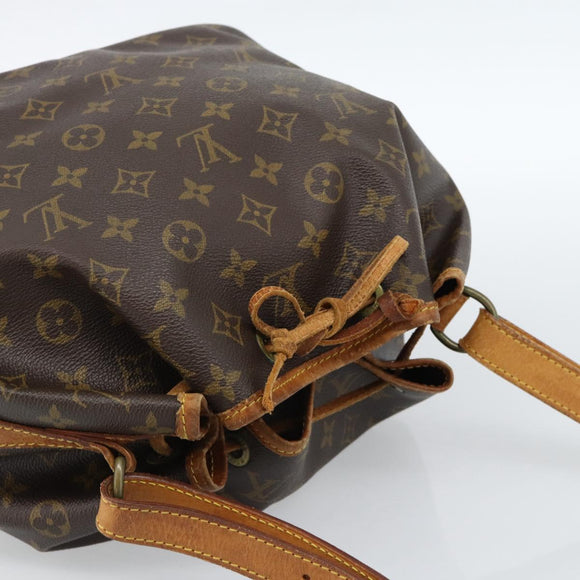 LOUIS VUITTON Monogram Petit Noe Shoulder Bag M42226 LV Auth 184320