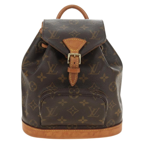 LOUIS VUITTON Monogram Montsouris PM Backpack M51137 LV Auth 184322V