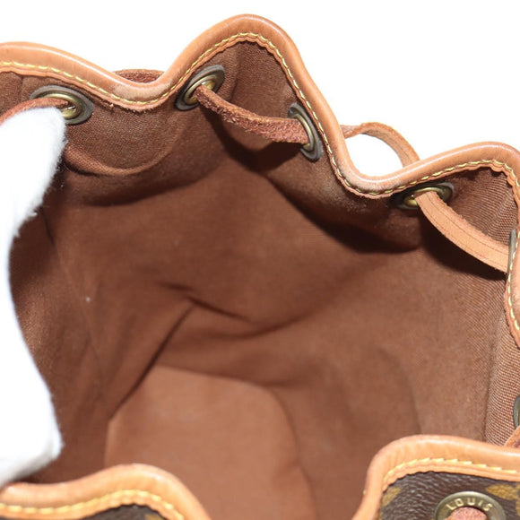 LOUIS VUITTON Monogram Montsouris PM Backpack M51137 LV Auth 184322V