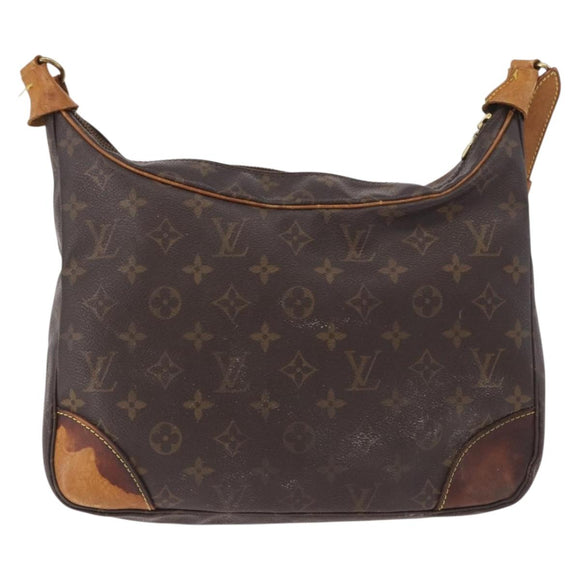 LOUIS VUITTON Monogram Boulogne 30 Shoulder Bag M51265 LV Auth 184323