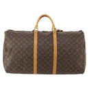 LOUIS VUITTON Monogram Keepall 60 Boston Bag M41422 LV Auth 184326A-2