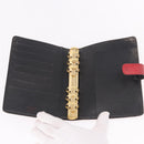 LOUIS VUITTON Epi Agenda MM Day Planner Cover Red R20047 LV Auth 184327-8