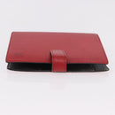 LOUIS VUITTON Epi Agenda MM Day Planner Cover Red R20047 LV Auth 184327-3