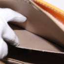 LOUIS VUITTON Monogram Vernis Houston Handtasche Beige M91004 LV Auth 184328-25