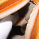 LOUIS VUITTON Monogram Vernis Houston Handtasche Beige M91004 LV Auth 184328-26