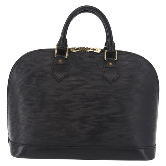LOUIS VUITTON Epi Alma Hand Bag Noir Black M52142 LV Auth 184331A