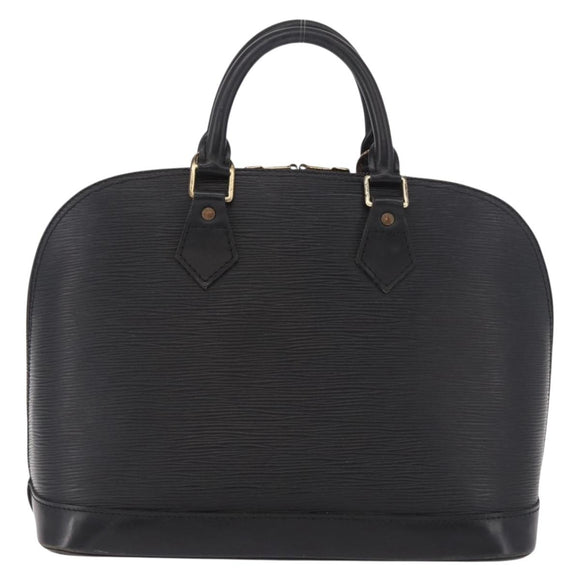 LOUIS VUITTON Epi Alma Hand Bag Noir Black M52142 LV Auth 184331A