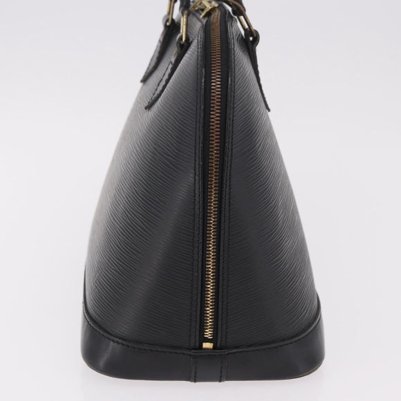 LOUIS VUITTON Epi Alma Hand Bag Noir Black M52142 LV Auth 184331A