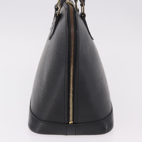 LOUIS VUITTON Epi Alma Hand Bag Noir Black M52142 LV Auth 184331A