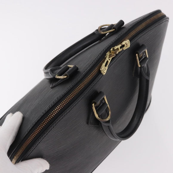 LOUIS VUITTON Epi Alma Hand Bag Noir Black M52142 LV Auth 184331A