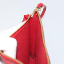 LOUIS VUITTON Epi Pochette Accessoires Pouch Red M52947 LV Auth 184334-18