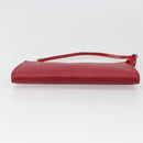 LOUIS VUITTON Epi Pochette Accessoires Pouch Red M52947 LV Auth 184334-5