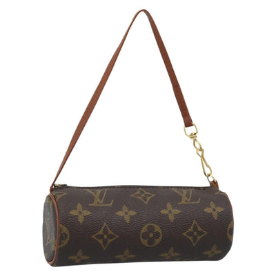 LOUIS VUITTON Monogram Papillon Pouch LV Auth 184339