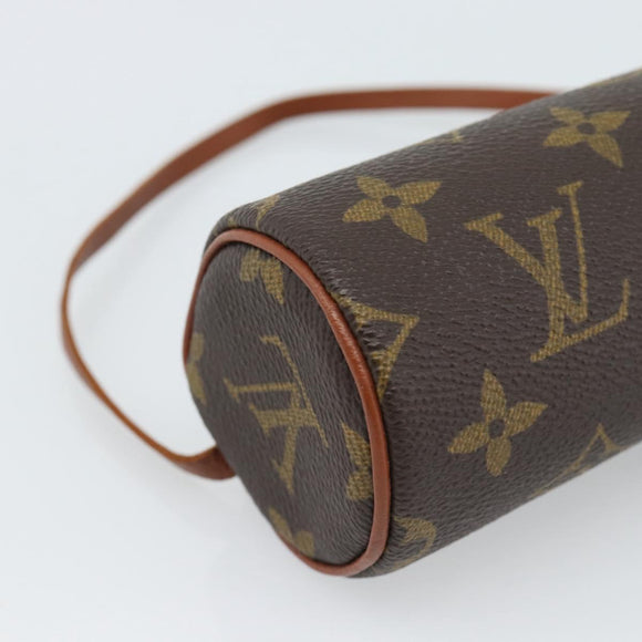 LOUIS VUITTON Monogram Papillon Pouch LV Auth 184339