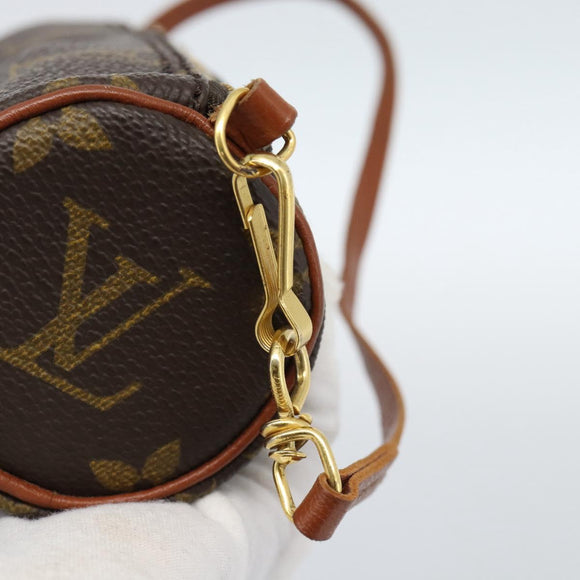 LOUIS VUITTON Monogram Papillon Pouch LV Auth 184339
