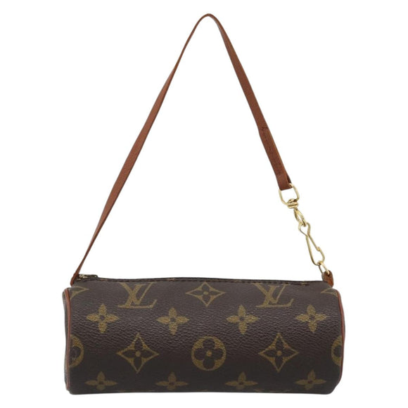 LOUIS VUITTON Monogram Papillon Pouch LV Auth 184339