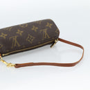 LOUIS VUITTON Monogram Papillon Pouch LV Auth 184339-7