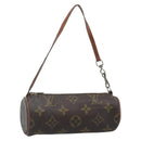 LOUIS VUITTON Monogram Papillon Pouch LV Auth 184340-1