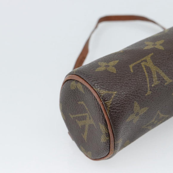 LOUIS VUITTON Monogram Papillon Pouch LV Auth 184340