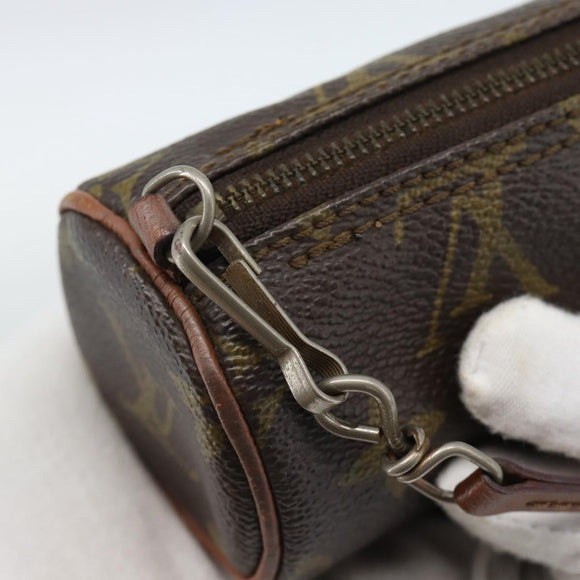 LOUIS VUITTON Monogram Papillon Pouch LV Auth 184340