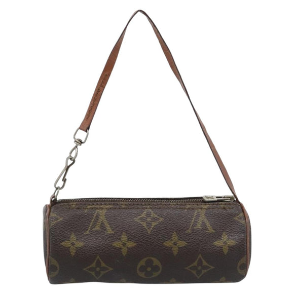 LOUIS VUITTON Monogram Papillon Pouch LV Auth 184340