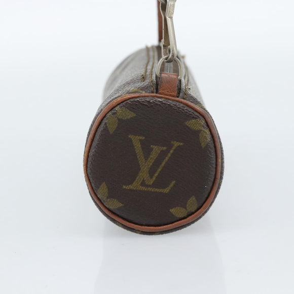 LOUIS VUITTON Monogram Papillon Pouch LV Auth 184340
