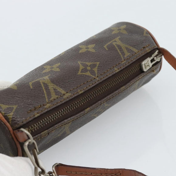 LOUIS VUITTON Monogram Papillon Pouch LV Auth 184340