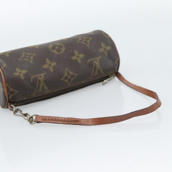 LOUIS VUITTON Monogram Papillon Pouch LV Auth 184340