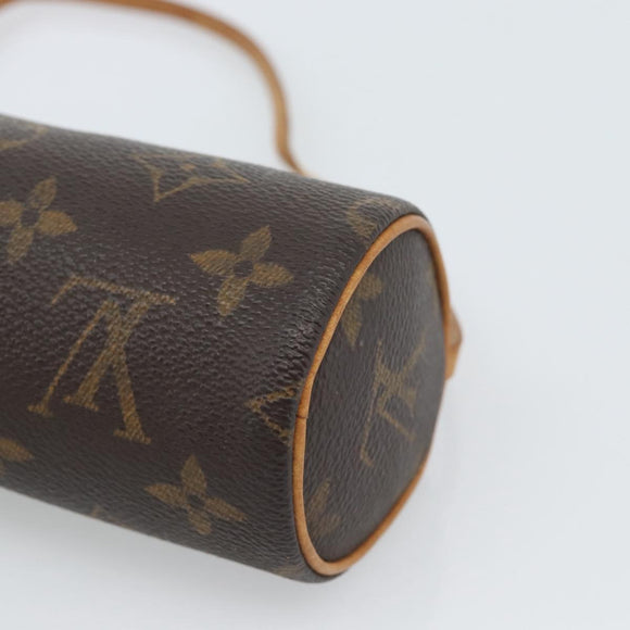 LOUIS VUITTON Monogram Papillon Pouch LV Auth 184342