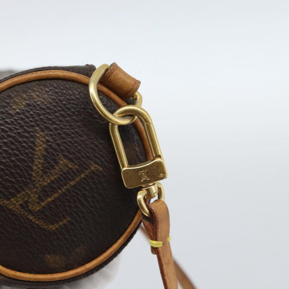 LOUIS VUITTON Monogram Papillon Pouch LV Auth 184342