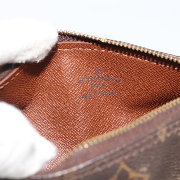 LOUIS VUITTON Monogram Papillon Pouch LV Auth 184342