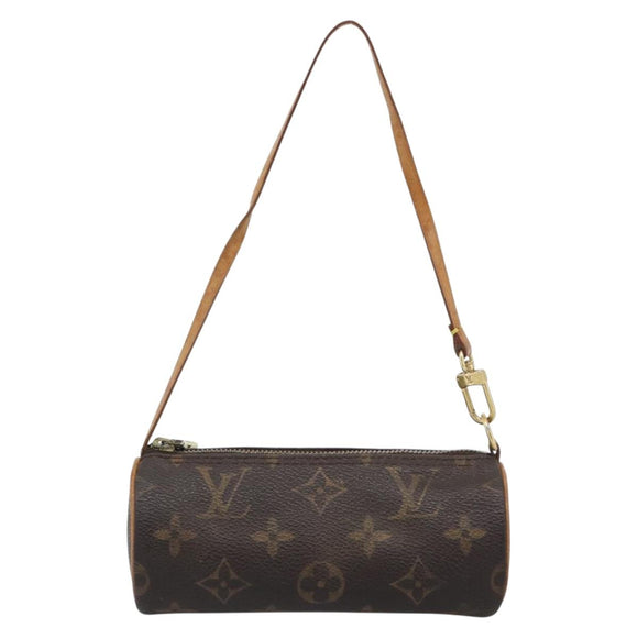 LOUIS VUITTON Monogram Papillon Pouch LV Auth 184342