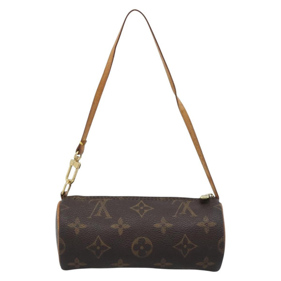 LOUIS VUITTON Monogram Papillon Pouch LV Auth 184342