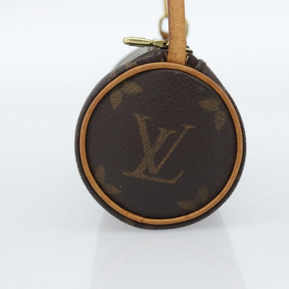 LOUIS VUITTON Monogram Papillon Pouch LV Auth 184342