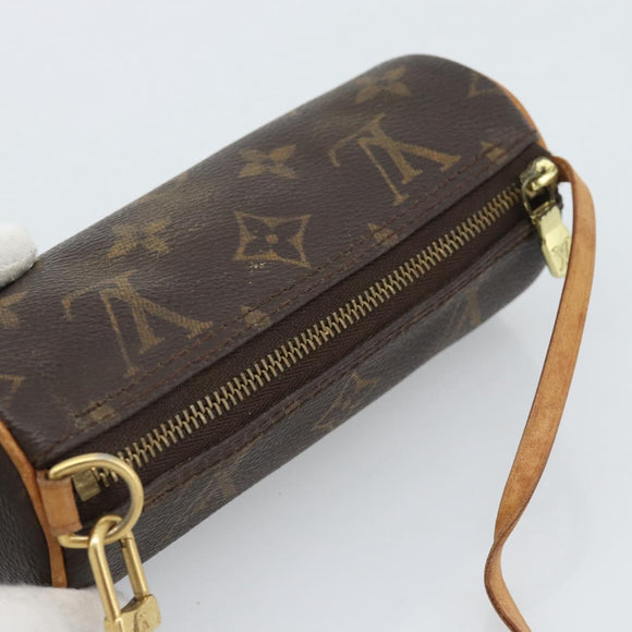 LOUIS VUITTON Monogram Papillon Pouch LV Auth 184342