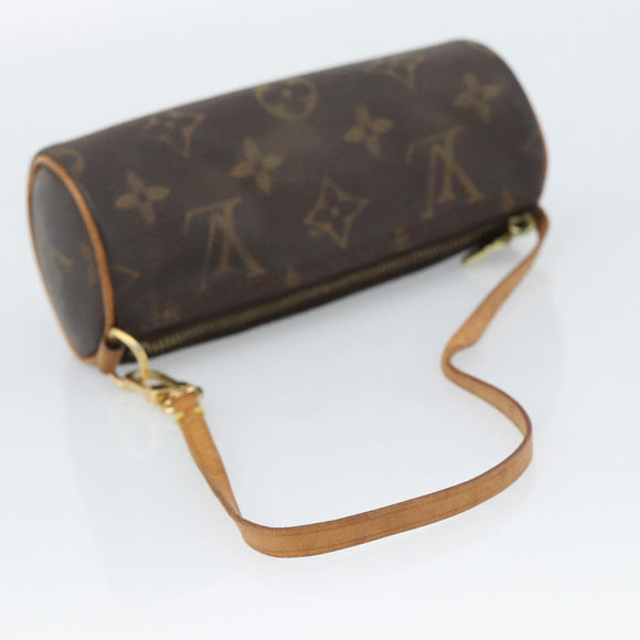 LOUIS VUITTON Monogram Papillon Pouch LV Auth 184342