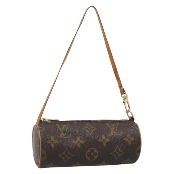 LOUIS VUITTON Monogram Papillon Täschchen LV Auth 184343