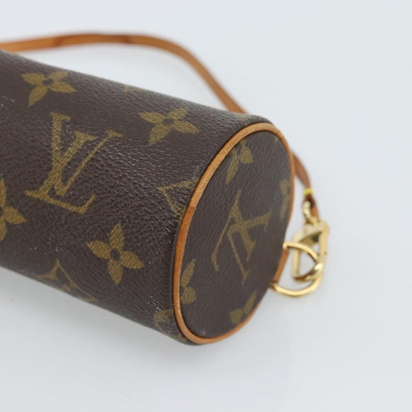 LOUIS VUITTON Monogram Papillon Täschchen LV Auth 184343