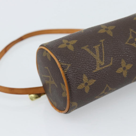 LOUIS VUITTON Monogram Papillon Täschchen LV Auth 184343