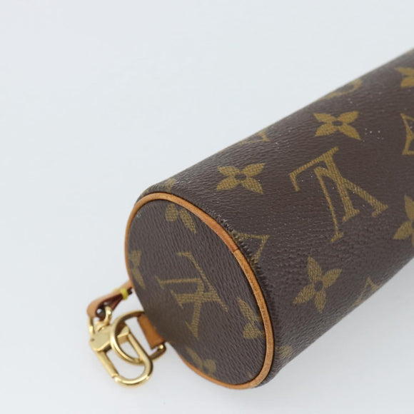 LOUIS VUITTON Monogram Papillon Täschchen LV Auth 184343