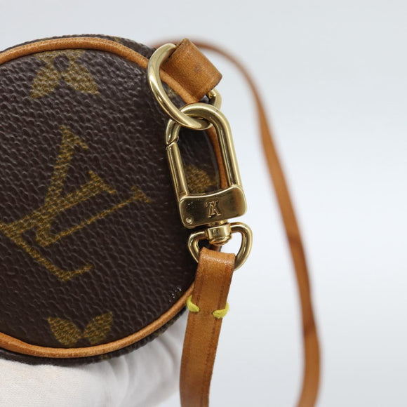 LOUIS VUITTON Monogram Papillon Täschchen LV Auth 184343