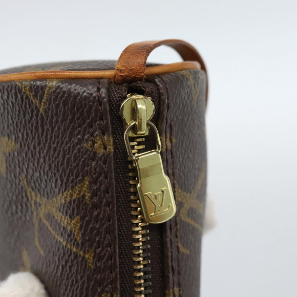 LOUIS VUITTON Monogram Papillon Täschchen LV Auth 184343