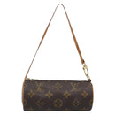 LOUIS VUITTON Monogram Papillon Täschchen LV Auth 184343-2
