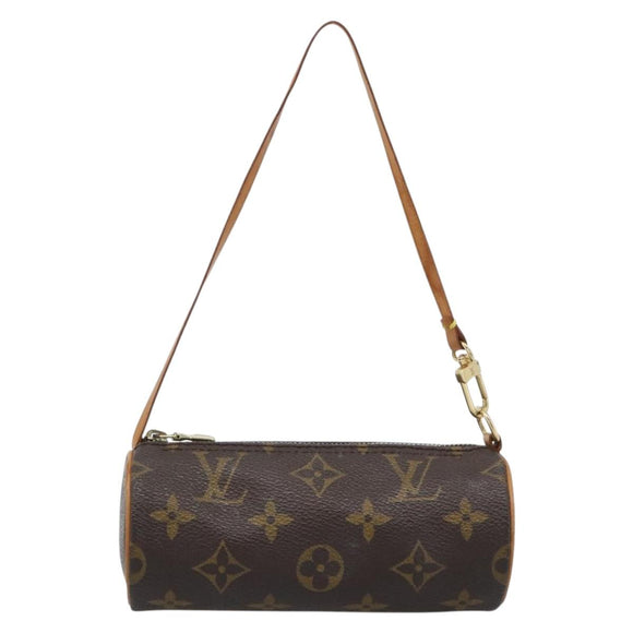 LOUIS VUITTON Monogram Papillon Täschchen LV Auth 184343